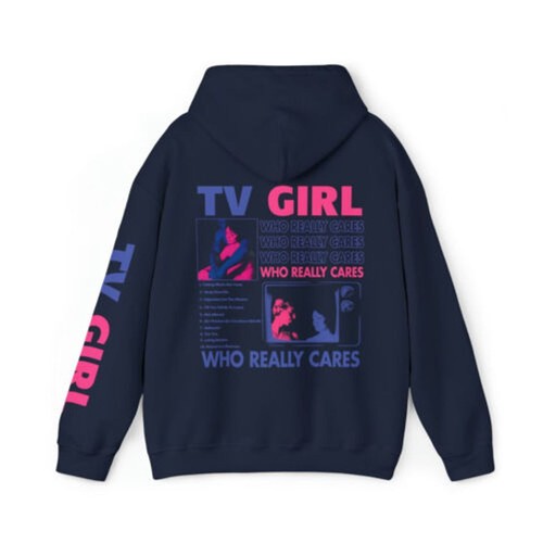 TV Girl Hoodie - French Exit Hoodie -Who Really Cares - Bild 5 von 10