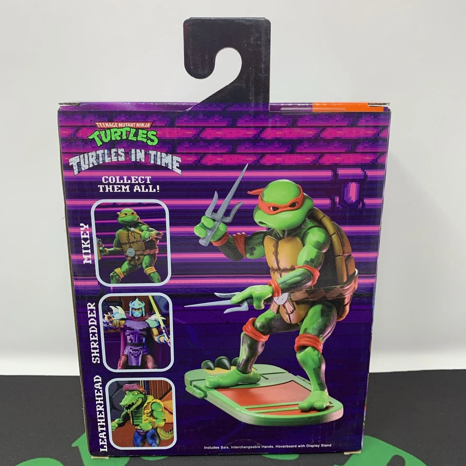Lote de figuras de acción Teenage Mutant Ninja Turtles Raphael almacenamiento tortugas en el tiempo Foto 3 de 4
