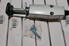 6 Pack Ultra Hardware 36030 Aluminum Finish Step-On Door Holder