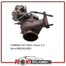 TURBINA FIAT 500 X Diesel 1.3 (15 ) N. 886240-0003