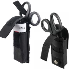 Multitool Sheath Folding Knife Sheath Pouch for Belt Molle Flashlight Mag Pouch