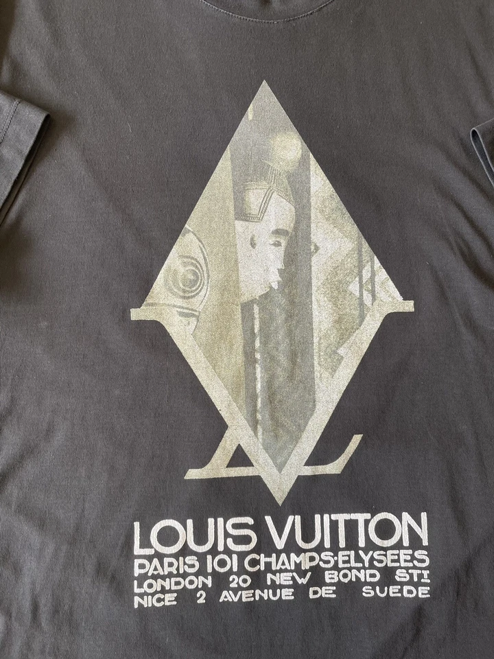 路易威登男式 XL 钻石地址 Afircan Art LV 状况良好 🔥 — 第 2/4 张图片