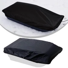 Sleek and Compact Folding Ice Fishing Sled Cover in Stain Resistant Fabric