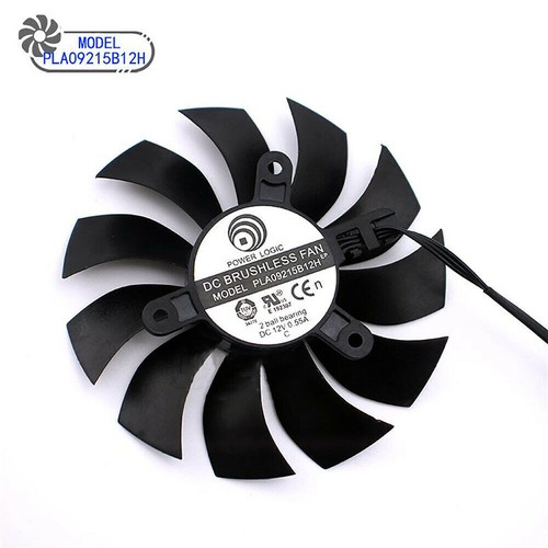 Graphics Card Cooling Fan Kühler Lüfter PLA09215B12H für EVGA GTX950/960/970 MV - Afbeelding 5 van 7