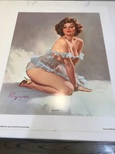 Vintage 1993 Gil Elvgren Brown & Bigelow - Suzanne - Large Pin-Up Print  21” X25