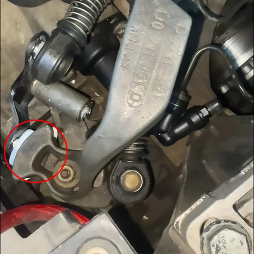 Buje de cojinete para Audi TT 8N 1.8T palanca de relé de cambio deslizamiento zapata bloqueo arandela 5 piezas - Imagen 4 de 8