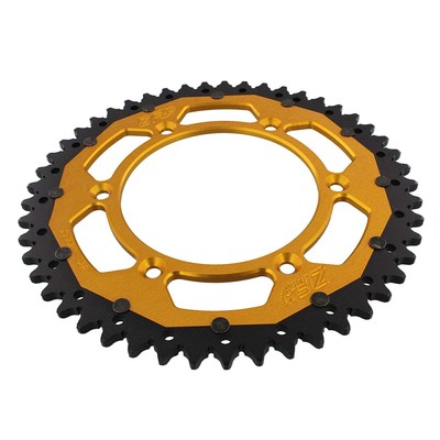 DUAL CROWN 49 TEETH STEP 520 GOLD ZF HUSABERG 400 FC 2000-2000