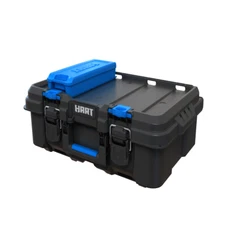 Hart Stack Modular Storage System Tool Box Blue Small Parts Case And Divider NEW