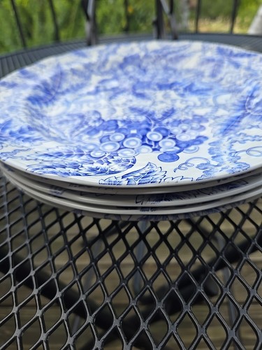 5 Spode Blue Room 10.5 Inch Traditions Dinner Plates Fine Earthenware Ceramic - Picture 23 of 24