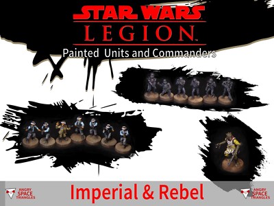 Star Wars Legion - Bemalte Erweiterungen - Imperium und Rebell - Multi Angebot