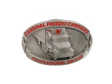 Trucker CARDINAL FREIGHT CARRIERS PROFESSIONAL DRIVER BELT BUCKLE