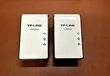 TP-Link 200 Mbps AV200 Powerline Adapters includes 2 (Pair), Excellent