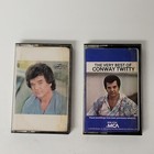 2 Conway Twitty Very Best and Rest Your Love on Me Cassette Tape Lot