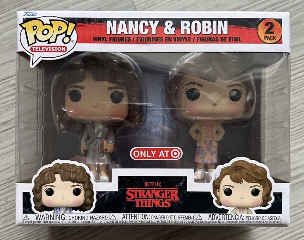 Funko Pop! Nancy & Robin 2 Pack Target Exclusive Stranger Things