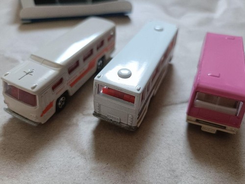 Tomica Limited Edition 3 Bus Set TOMY Made in Japan Mazda Light Bus Unused - Picture 3 of 9