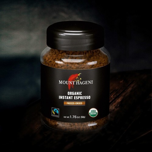 Mount Hagen Instant Espresso Coffee 3 Pack x 1.76oz/50g Jar - Picture 7 of 7