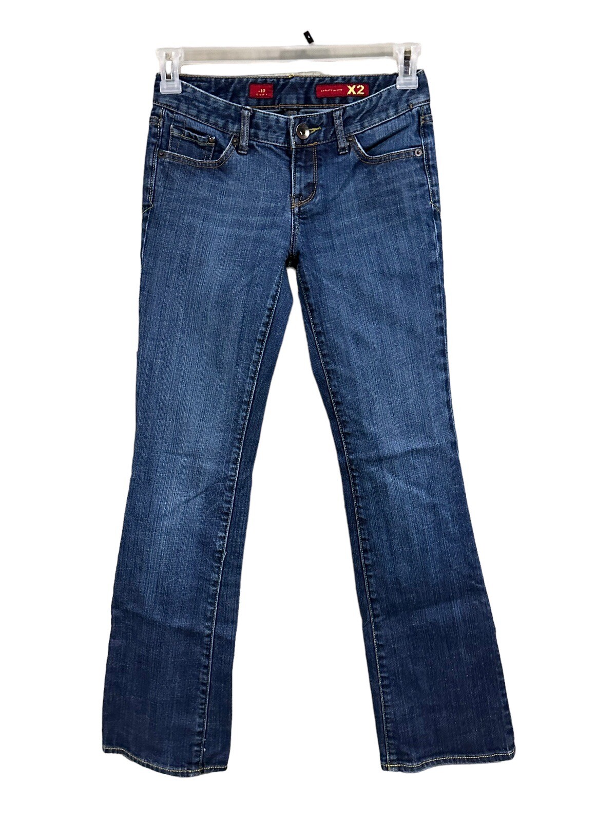 Jeans Boot Cut Vintage Pour Femme Taille 12A - Marque X2 - Denim De Qualité - Occasion Très Bon état