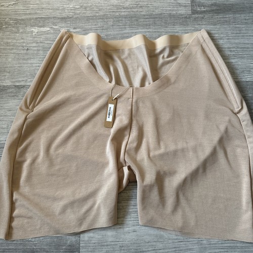 NWT Skims Women's Sheer Sculpt Low Back Short Open Gusset Clay SH-SHO-0299 Sz 4X - Picture 3 of 5