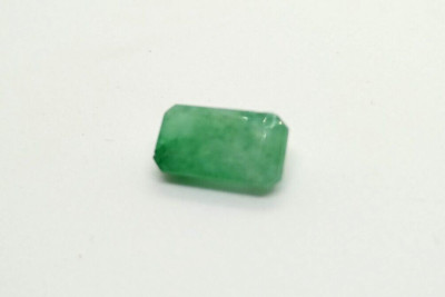 5.95ct Green Emerald Gemstone   Emerald Cut 14x8mm   Certified Loose Stone