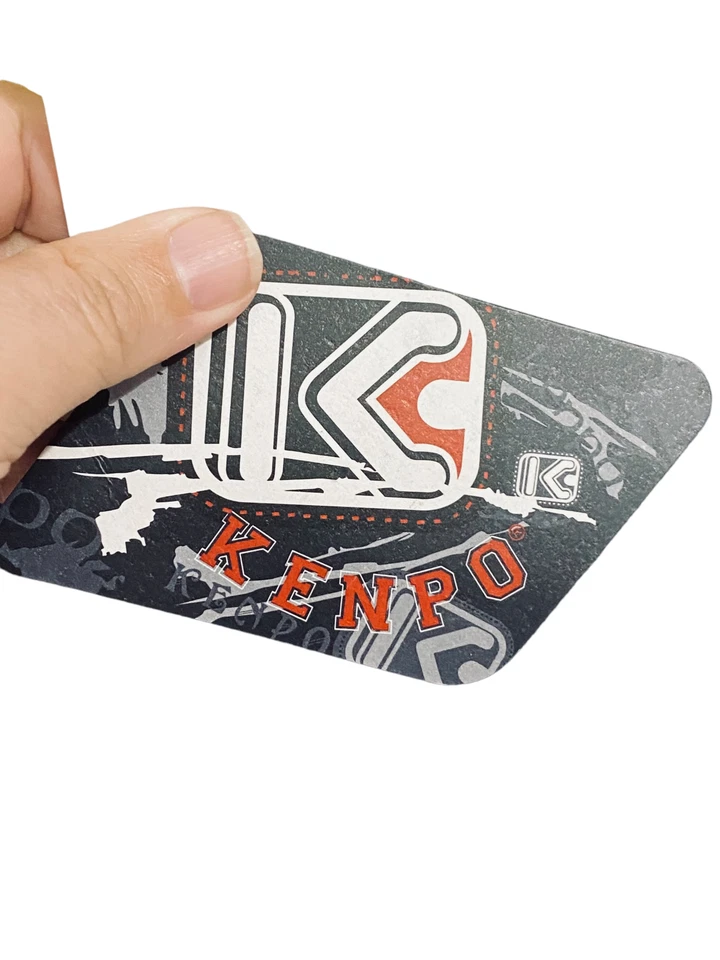 Vintage 2001 New w/ Tags Palms Casino Poker Room Windbreaker sz M Blue & Yellow - Image 4 of 4