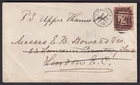 GB 1875 Cover 1d red Plymouth to London FORWARDED - Plate 167 ND