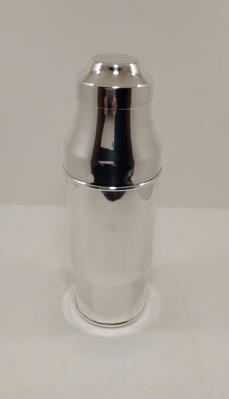 Mid Century Bellini Silver Plate Cocktail Shaker