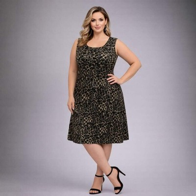 DAMEN DAMEN ÄRMELLOSES SWING KLEID GLITZERND LOCKER SITZEND PARTY ABEND