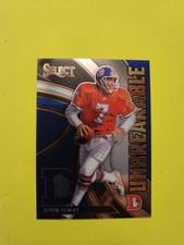 JOHN ELWAY  2029 PANINI  SELECT  #U19 UNBREAKABLE  DENVER QB HOF