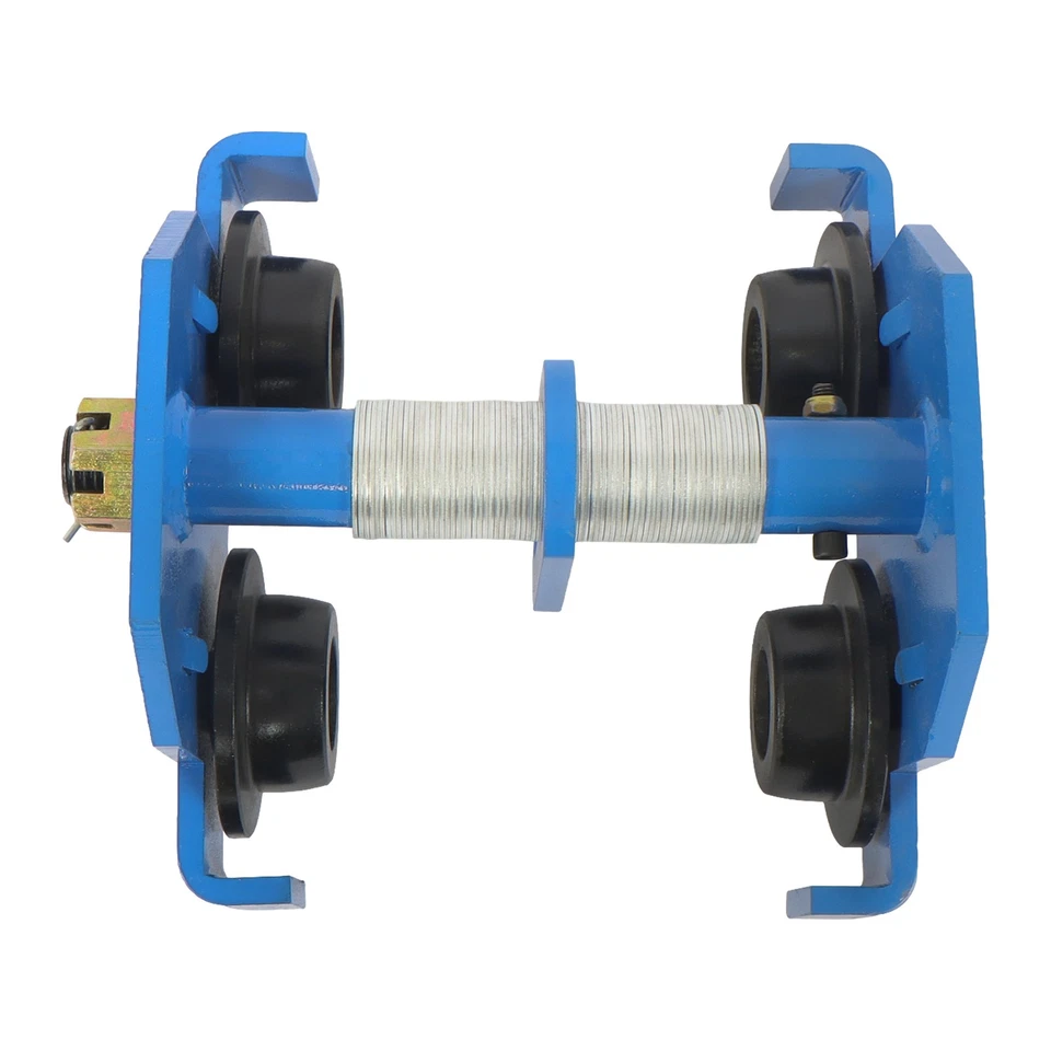 4400 lbs/2 Ton I-Beam Hand Trolley Alloy Steel 65-180mm Adjustable Dual Wheels - Image 2 of 4