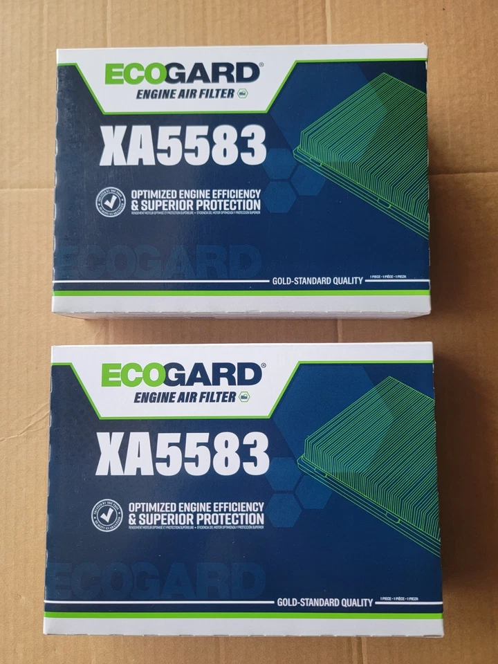 2 x Air Filter XA5583 For 2012, 2011, 2010, 2009 Ford Fusion 3.0L 6Cyl  Foto 2 de 4