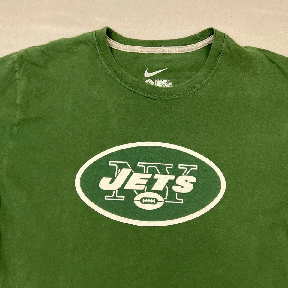 Nike NFL New York Jets Tim Tebow #15 Camiseta Adulto Mediana Verde Calce Regular Camiseta Foto 3 de 4