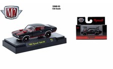 M2 Machines 164 1969 Plymouth Cuda 440 Black R93 25-55 - New - Ships Fast