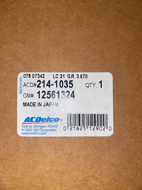 2000-2002 NEW GENUINE OLDSMOBILE SECONDARY AIR INJECTION VALVE, P/N 12561324 - Image 3 of 4