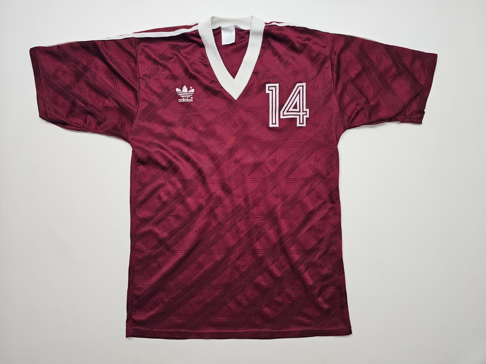 adidas vintage jersey shirt firebird size 8 / XL