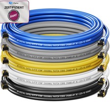 Cat8 CAT 8.1 Patchkabel Kabel S/FTP Halogenfr...