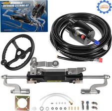 Up to 300HP Hydraulic Steering Set for Boats For Outboard Engines Yamaha/Mercury