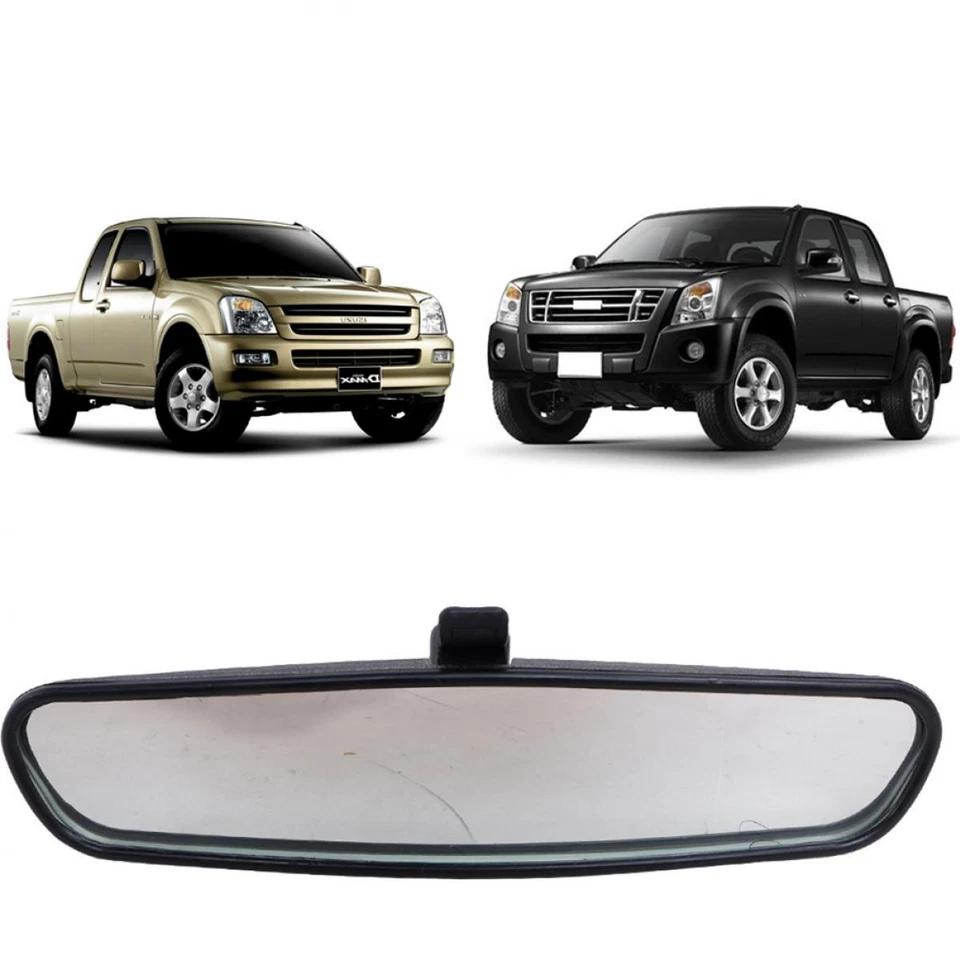 Espejo retrovisor interior 1 pieza para camioneta Isuzu D-max Holden Rodeo 2002-2011 Foto 2 de 4