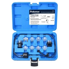 Prokomon 11 Pieces Noid Light Test Kit; Fuel Injector Tester Kit... 
