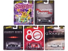 Hotwheels HXD63-956G "Pop Culture 2024" 5 piece Set G "Premium Series"