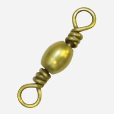 Eagle Claw Brass Barrel Swivel