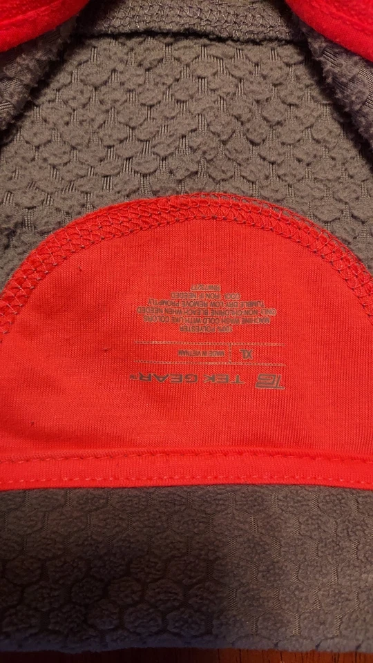 Pulôver Tek Gear lã 1/4 zíper tamanho XL - Imagem 3 de 4