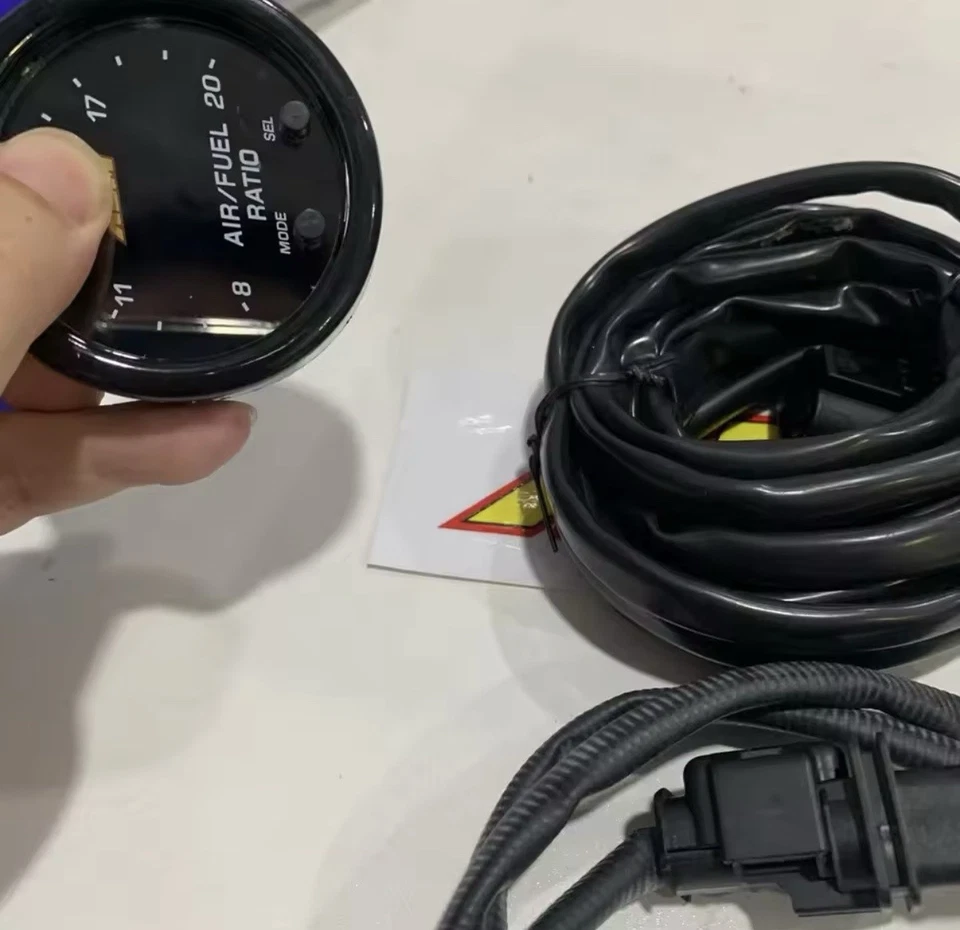 Manometro Carburazione Stechiometrico Afr Aem 30-0300 Serie X O2 Uego - Immagine 3 di 4