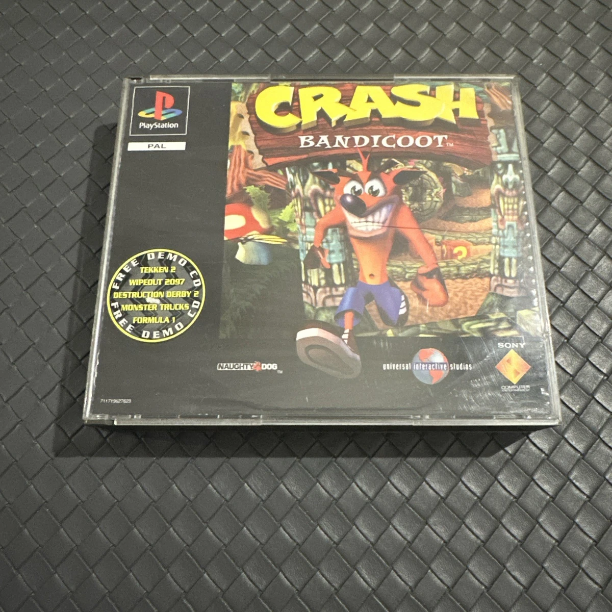 RARE JEUX PS1 PlayStation Crash Bandicoot, les 3 . Collection Rétro