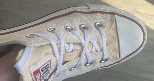 Converse Chuck Taylor All Star niedrige Sneakers optisch weiß Damen US 5,5 W7652 - Bild 15 von 17