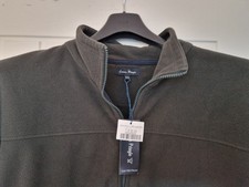 James Pringle Men's Anti-Pill Fleece Jacket Dark Green Size XXL