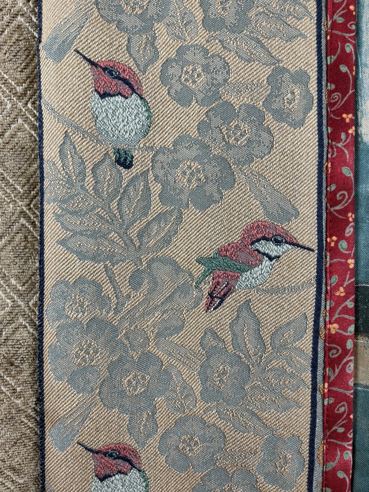 Vintage 90’s Tapestry Patchwork Jacket Women’s  S… - image 7