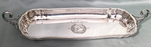 Corinthian Yacht Club (Marblehead MA) Club Championship 1940 sailing trophy dish