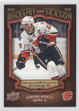 2009-10 Upper Deck Biography of a Season Jarome Iginla #BOS14 HOF 0w8