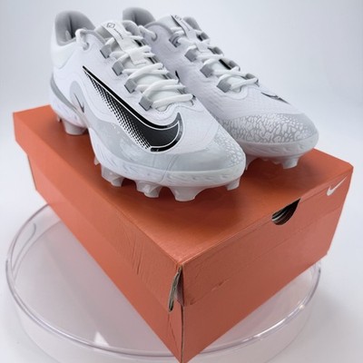 Nike Alpha Huarache Elite 4 Low MCS White Wolf Grey FD6255-100 Men Multi Size NI