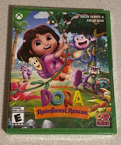 Dora Rainforest Rescue Xbox One Series X New Sealed Outright Games 819338024967